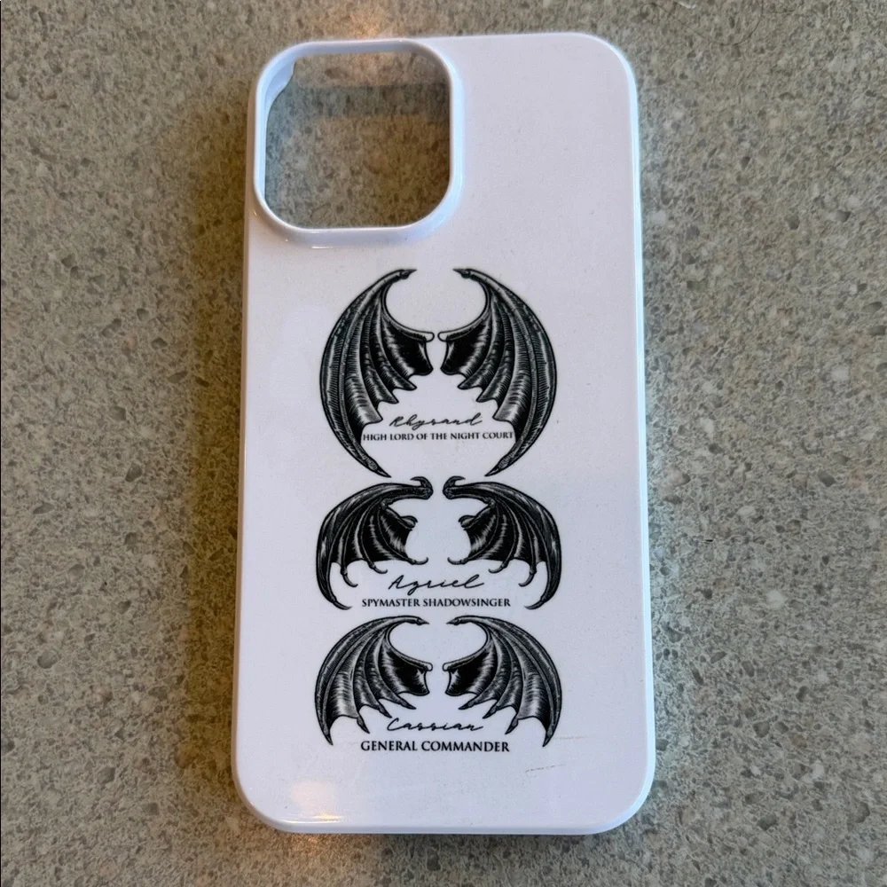 Acotar book phone case Rebecca Yarrows